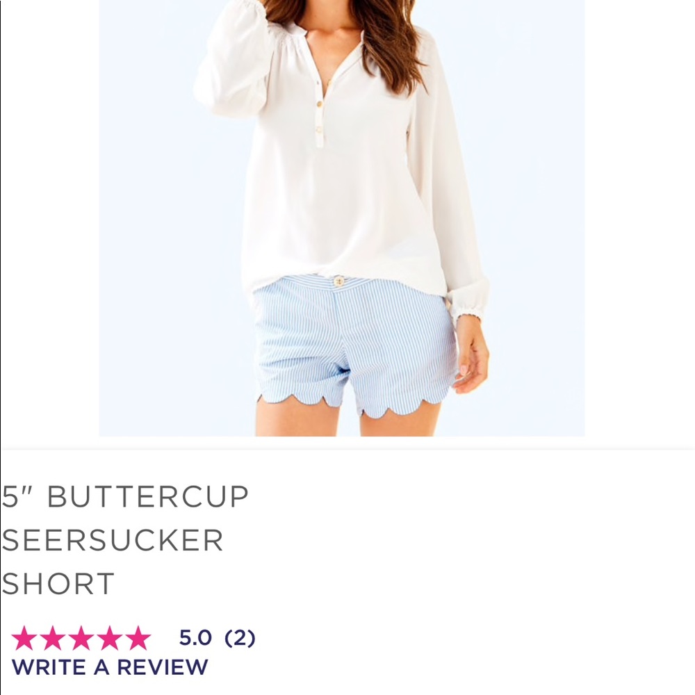 Lilly Pulitzer Buttercup shorts: MAKE AN OFFER